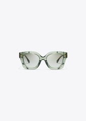 Tory Burch Miller Pushed Square Sunglasses