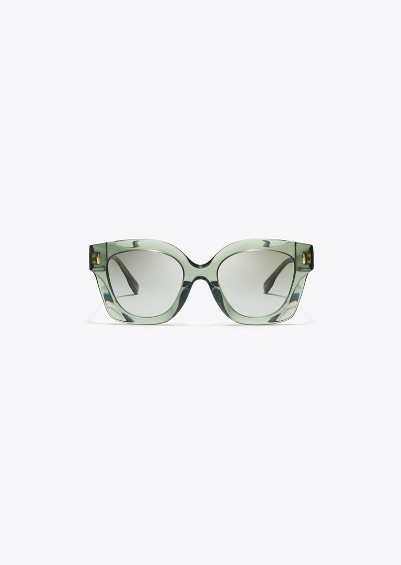 Tory Burch Miller Pushed Square Sunglasses
