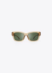 Tory Burch Miller Rectangular Sunglasses