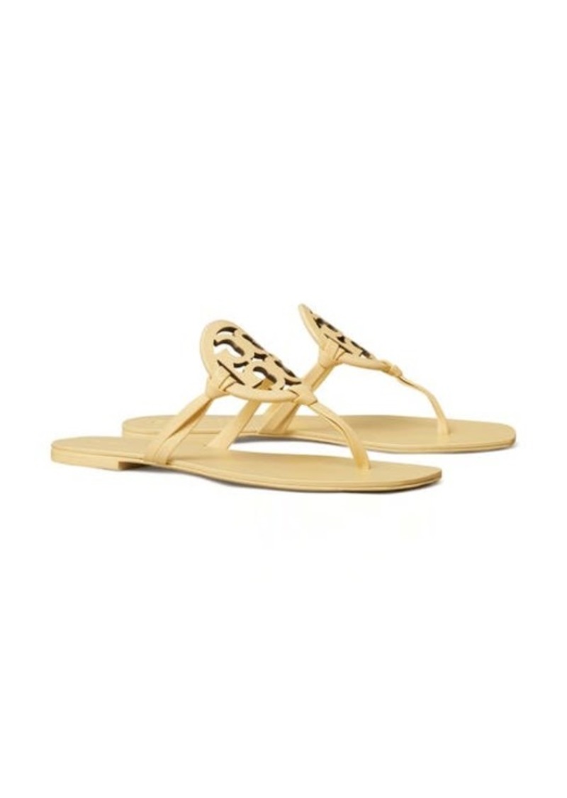 Tory Burch Tory Burch Miller Square Toe Sandal in Sweet Corn at Nordstrom |  Shoes