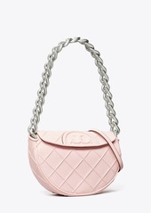 Tory Burch Mini Fleming Soft Crescent Bag