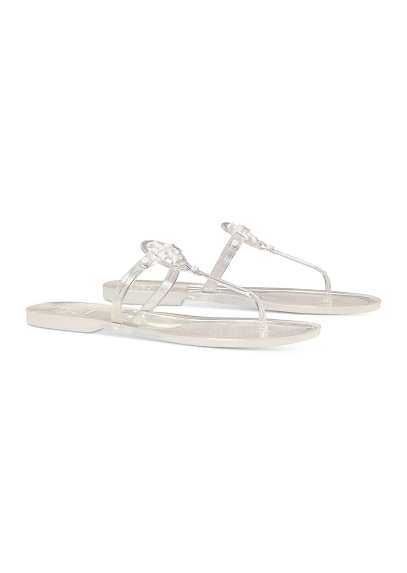 Tory Burch Mini Miller Jelly Flat Thong Sandals