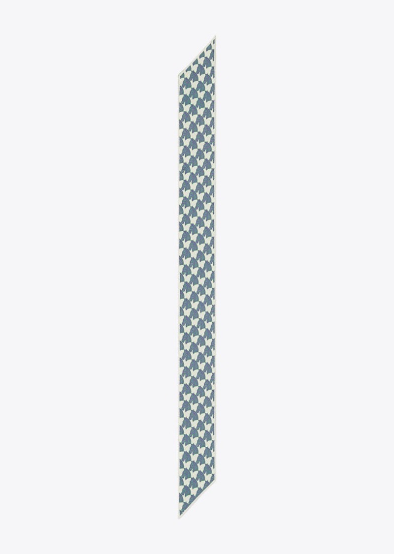 Tory Burch Mini Zebra Ribbon Tie