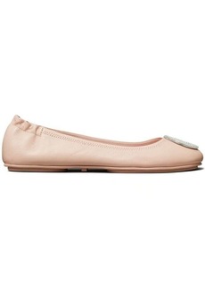 TORY BURCH Minnie leather ballet flats
