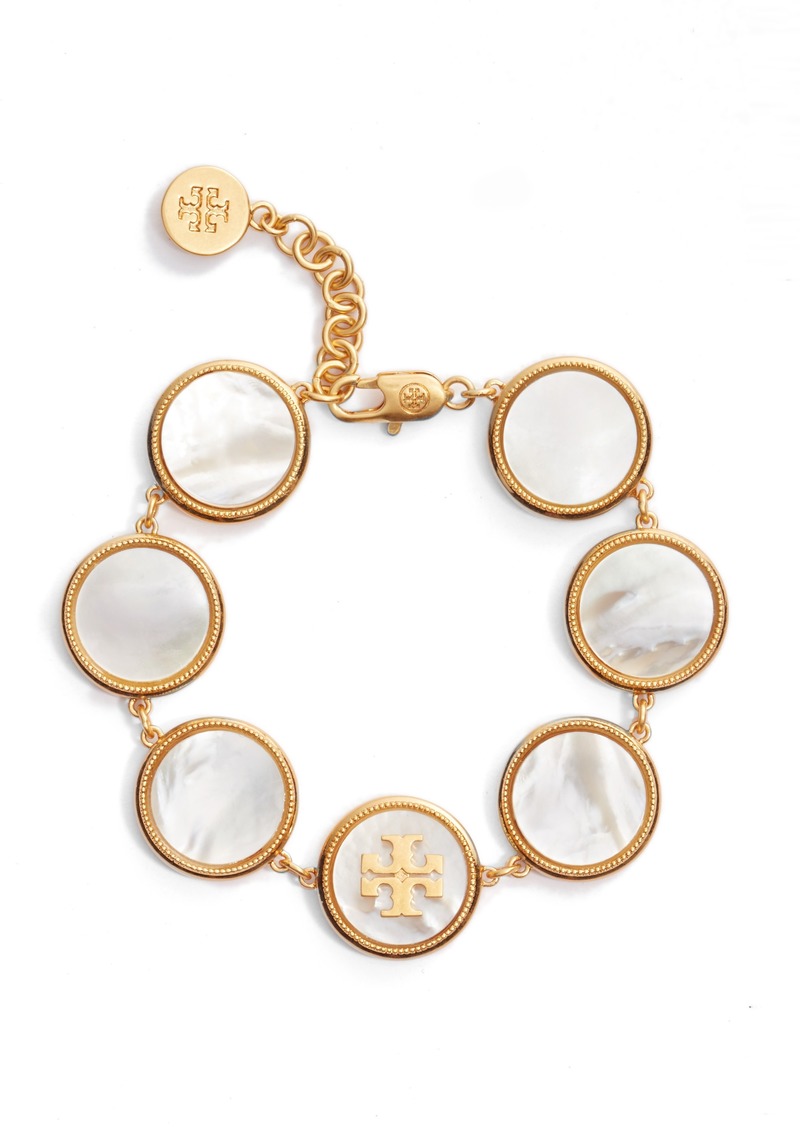 Tory Burch Tory Burch Mother-of-Pearl Station Bracelet | Jewelry