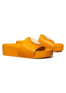 Tory Burch Patos Platform Slide Sandal in Orange Citrine at Nordstrom