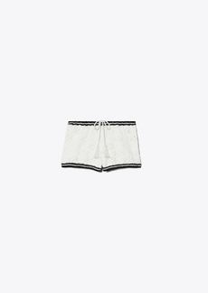 Tory Burch Pointelle Knitted Shorts