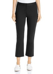Tory Burch Ponte Kick-Flare Button-Accent Pants