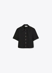 Tory Burch Poplin Camp Shirt