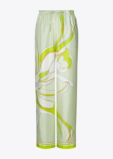 Tory Burch Printed Silk Pant