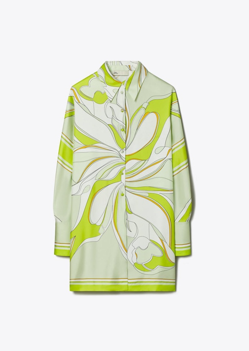 Tory Burch Printed Silk Tunic