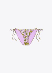 Tory Burch Printed String Bikini Bottom