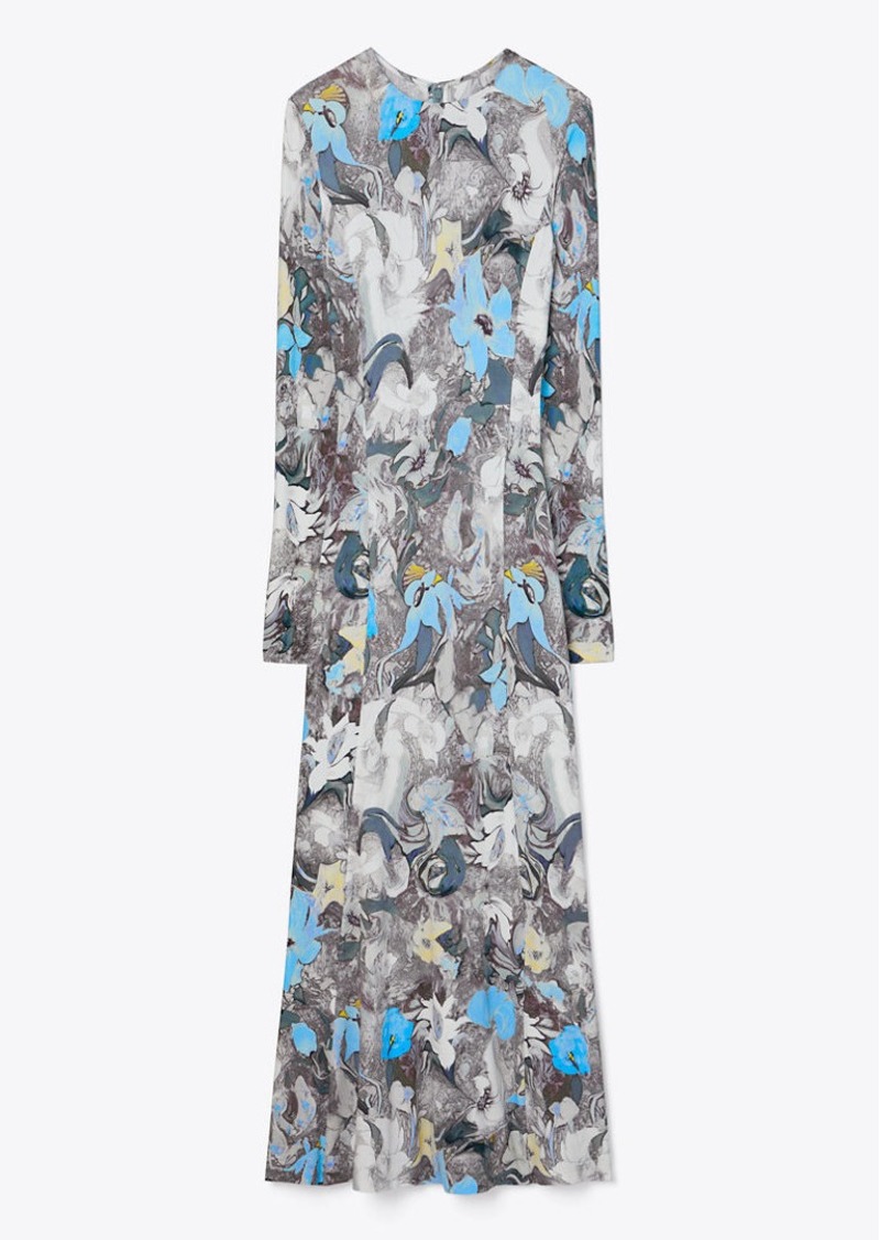 Tory Burch Printed Viscose Jersey Dress