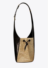 Tory Burch Raffia Bucket Bag