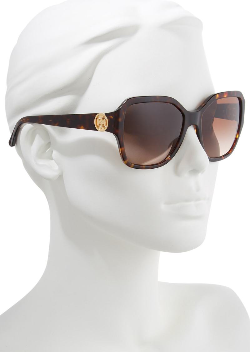 Tory Burch Tory Burch Reva 56mm Square Sunglasses | Sunglasses