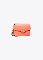 Tory Burch Robinson Crosshatched Convertible Shoulder Bag