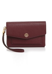 tory burch robinson tech wristlet