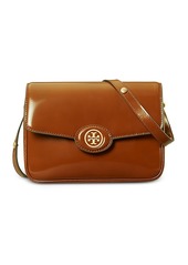 Tory Burch Robinson Spazzolato Leather Convertible Shoulder Bag