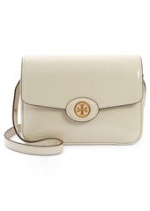 Tory Burch Robinson Spazzolato Leather Shoulder Bag