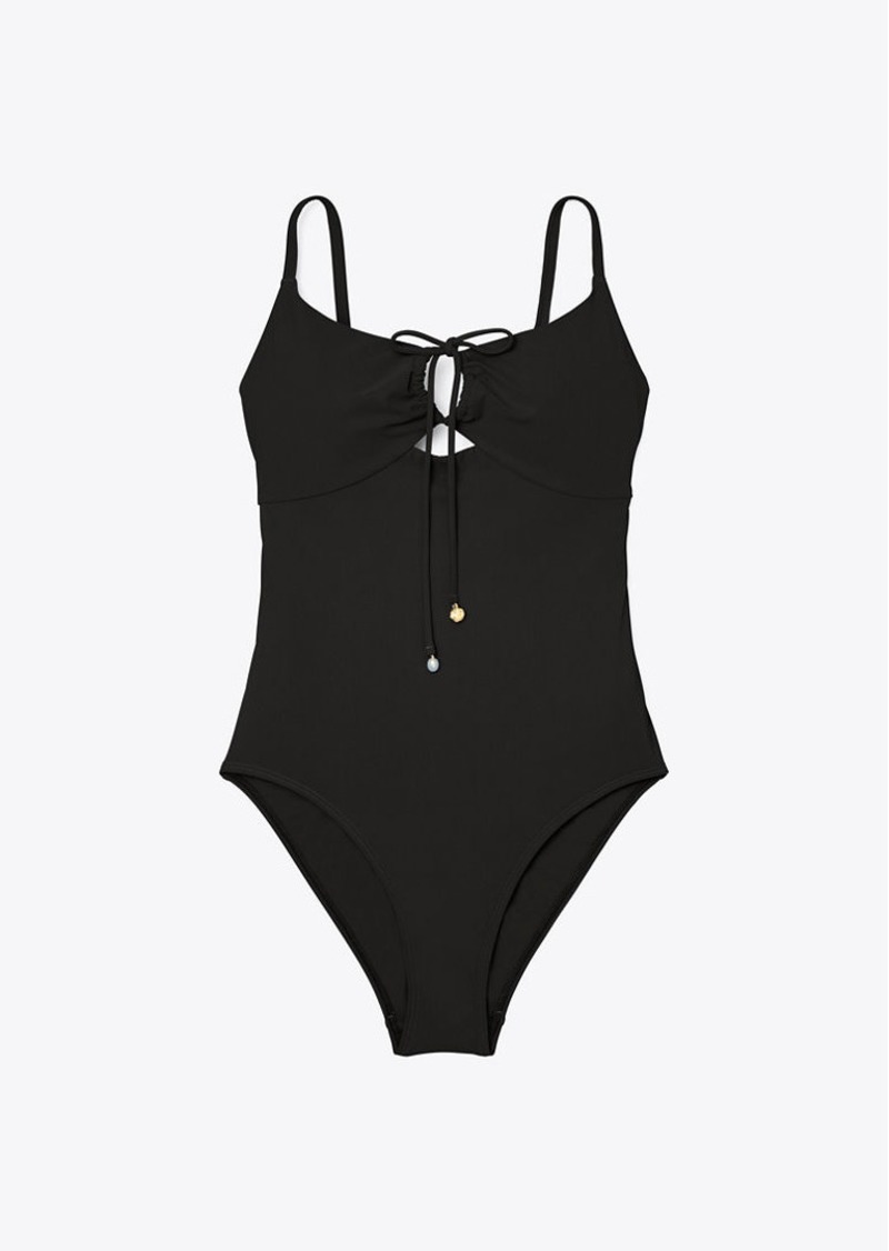 Tory Burch Ruched One-Piece