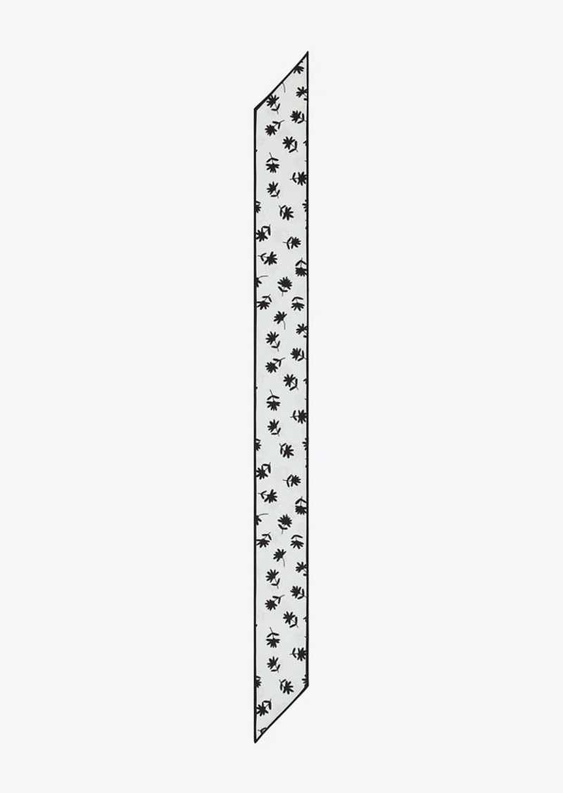 Tory Burch Scattered Daisy Ribbon Tie