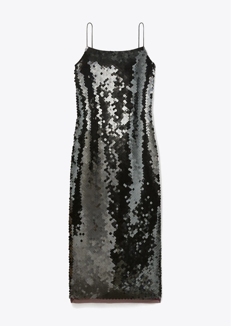 Tory Burch Sequin Slip Dress