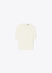 Tory Burch Short-Sleeve Crewneck