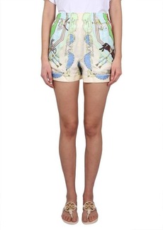 TORY BURCH SHORTS WITH PRINT