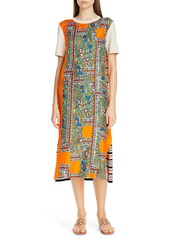 Tory Burch Tory Burch Silk Front Sweater Dress | Dresses