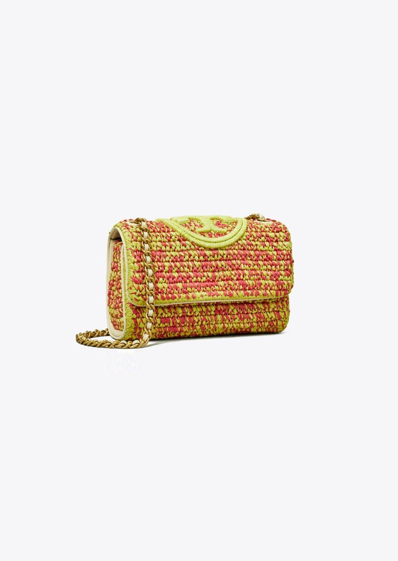 Tory Burch Small Fleming Soft Crochet Convertible Shoulder Bag