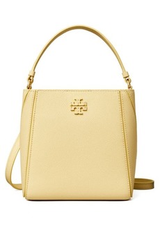 Tory Burch Small McGraw Leather Bucket Bag