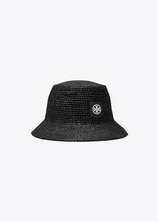 Tory Burch Straw Bucket Hat