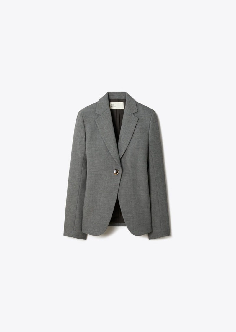 Tory Burch Stretch Flannel Blazer