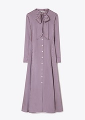 Tory Burch Striped Viscose Shirtdress