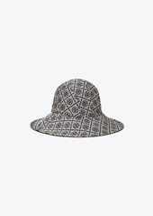 Tory Burch T Monogram Reversible Bucket Hat