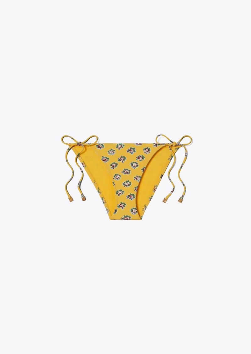 Tory Burch T Monogram String Bikini Bottom