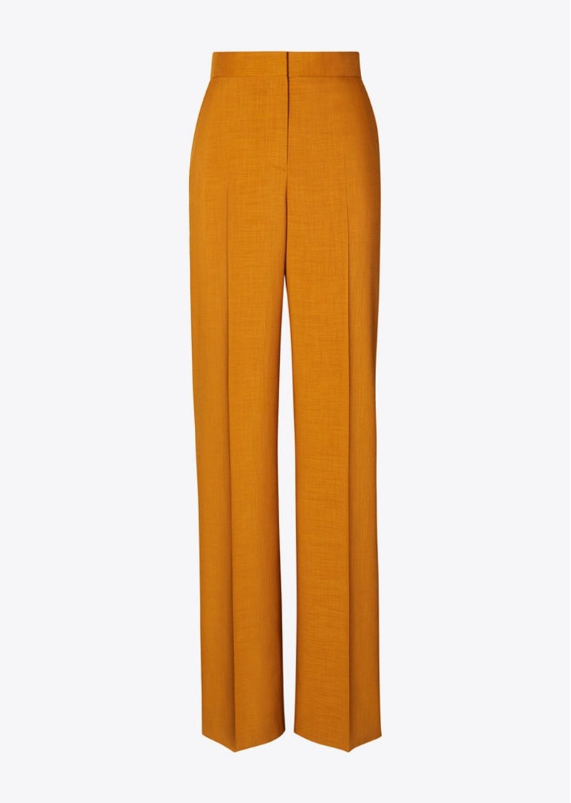 Tory Burch Tailored Drapey Mélange Pant