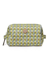 Tory Burch Virginia Large Recycled Cosmetics Case