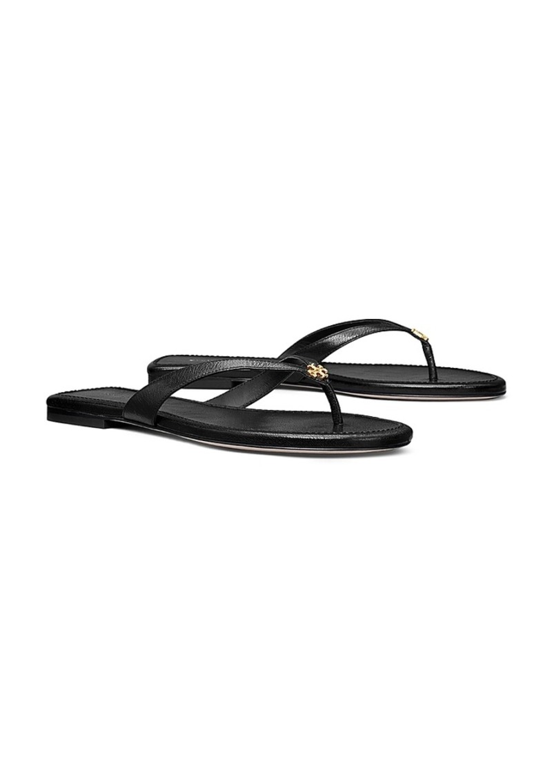 Tory Burch Women's Capri Leather Flip Flop Sandals