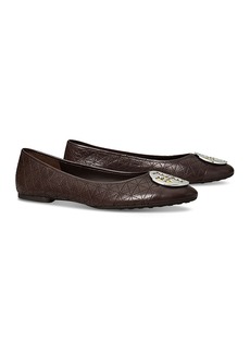 Tory Burch Women's Claire Quilted Slip On Ballet Flats