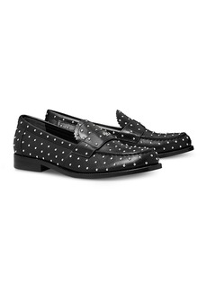 Tory Burch Women's Classic Studded Loafer Flats