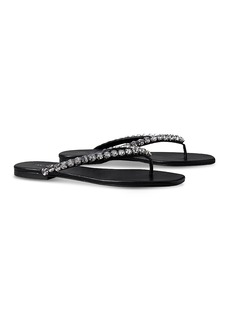 Tory Burch Women's Crystal Embellished Thong Sandals