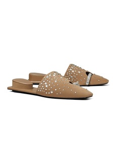 Tory Burch Women's Pierced Crystal Mules