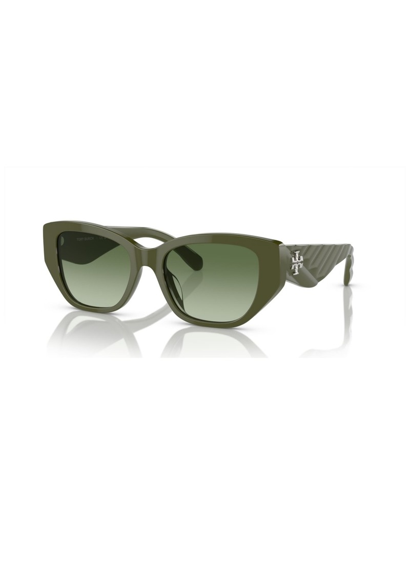 Tory Burch Women's Sunglasses, Gradient TY7196U - Dark Green