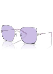 Tory Burch Women's Sunglasses, TY6097 - Silver/Violet Solid