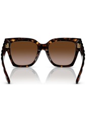 Tory Burch Women's Sunglasses, TY7180U - Dark Tortoise/Brown Gradient