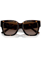 Tory Burch Women's Sunglasses, TY7180U - Dark Tortoise/Brown Gradient