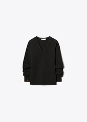 Tory Burch Wool V-Neck Sweater