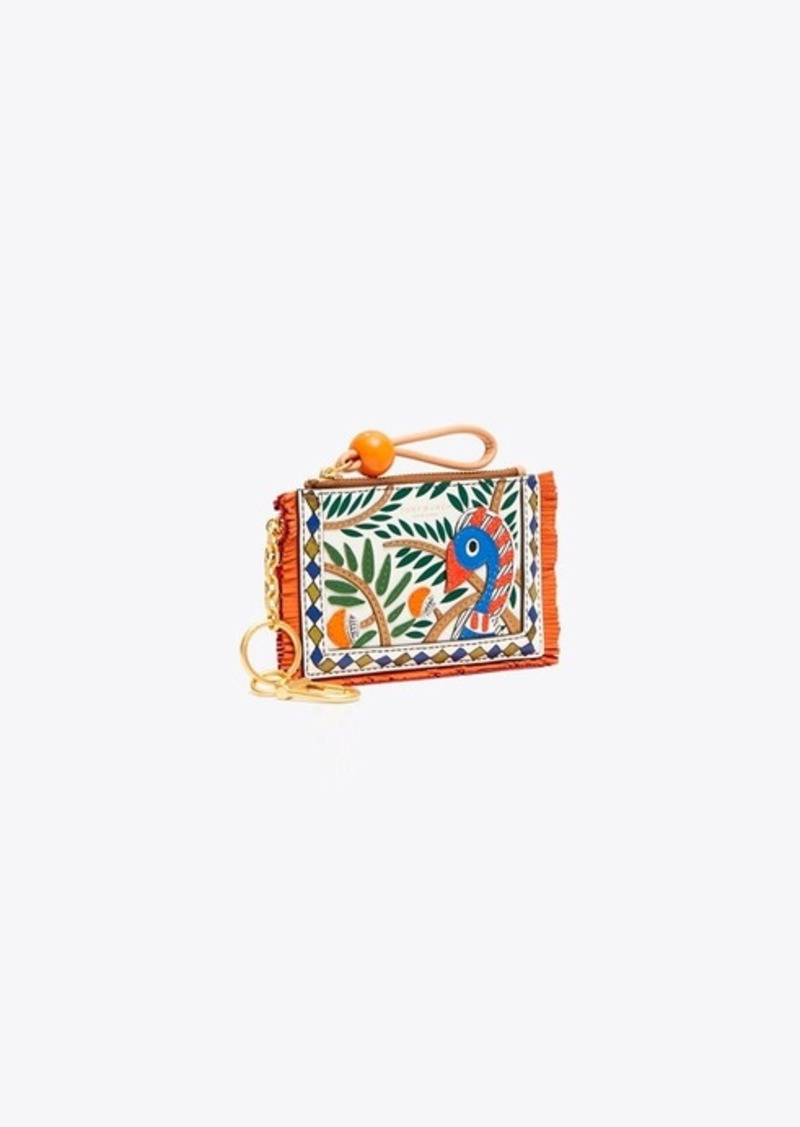 Tory Burch TOUCAN CARD CASE KEY RING | Misc Accessories