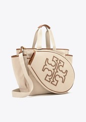 Tory Burch Two-Tone Canvas Tennis Tote